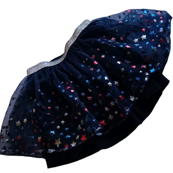 NWOT| Star Spangled Tulle Skirt ⭐ 4T - Picture 7 of 16